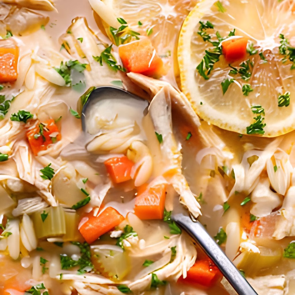 Slow Cooker Lemon Chicken Soup Recipe