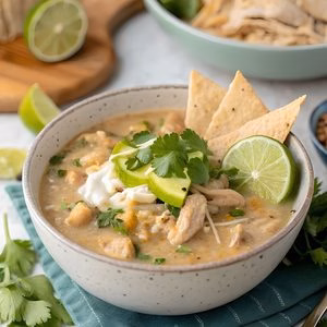 Slow Cooker White Chicken Chili Recipe