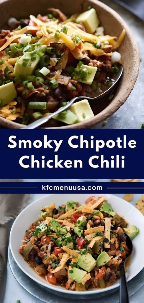 Smoky Chipotle Chicken Chili Recipe