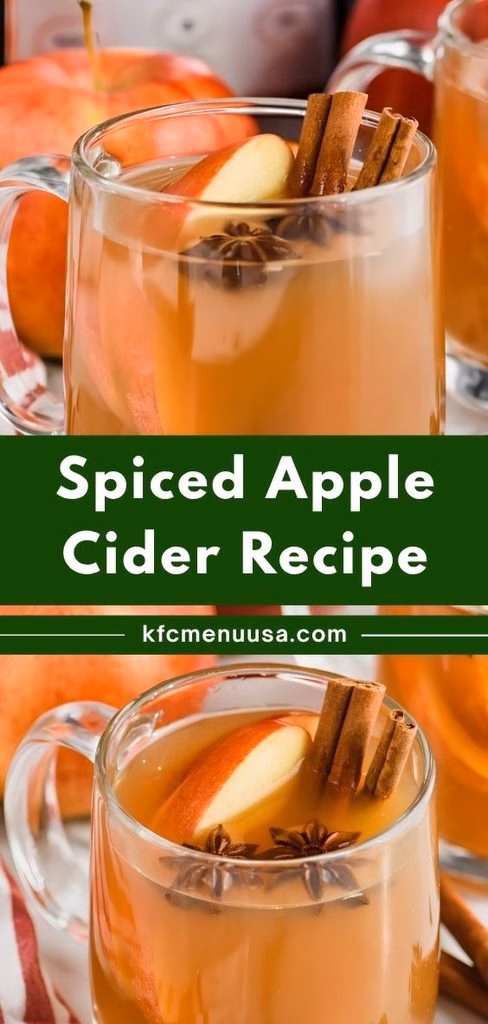 Spiced Apple Cider Recipe