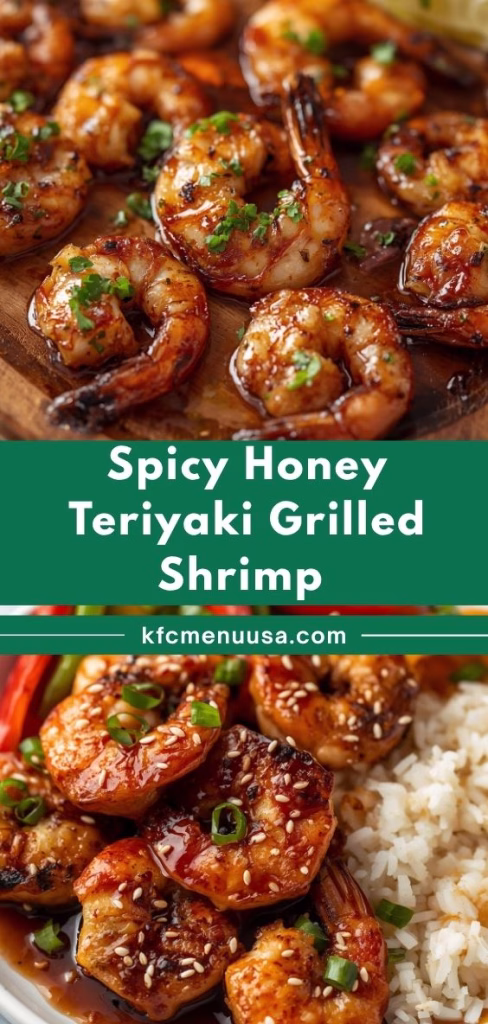 Spicy Honey Teriyaki Grilled Shrimp Recipe