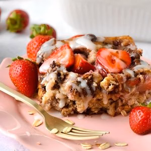 Strawberry Baked Oatmeal Recipe