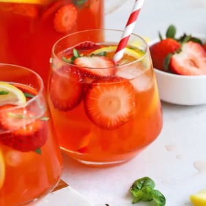 Strawberry Basil Lemonade Recipe