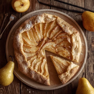 Vanilla Pear Galette Recipe