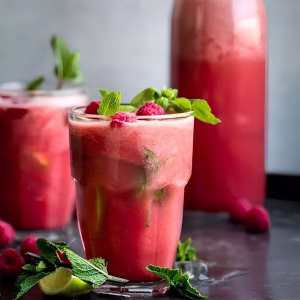Watermelon Basil Drink Recipe