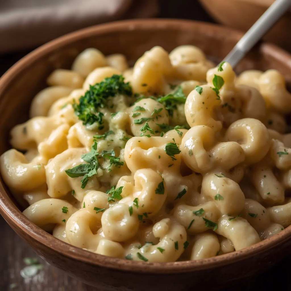 White Mac and Cheese with Broccoli Recipe