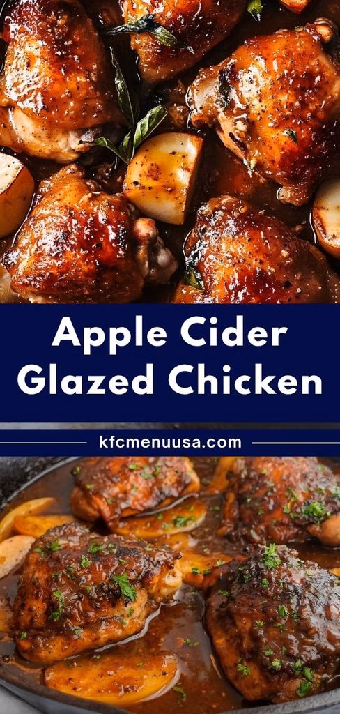 Apple Cider Glazed Chicken Recipe