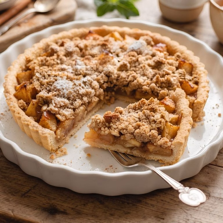 Apple Crumble Tart Recipe