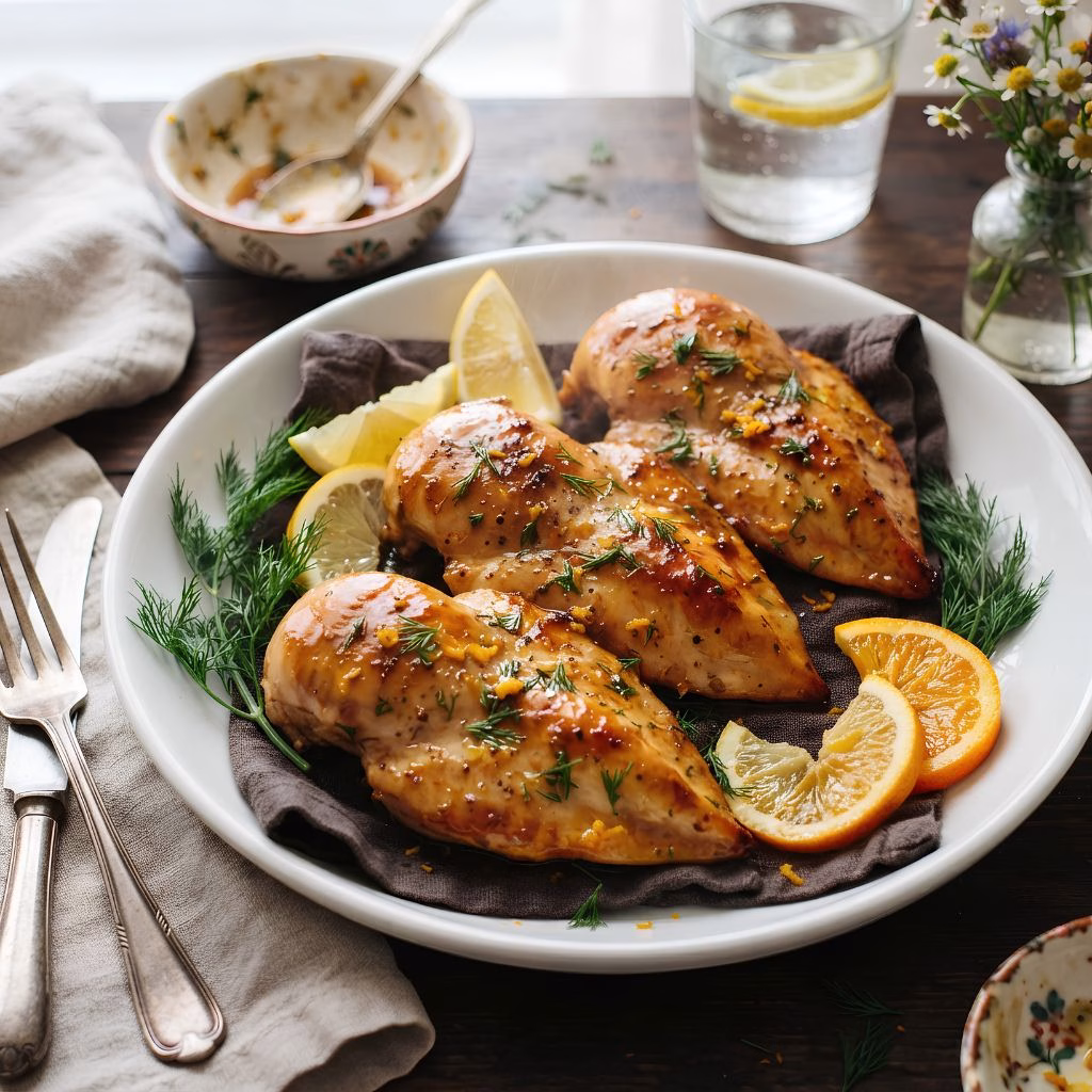 Bavarian Honey Mustard Chicken Recipe