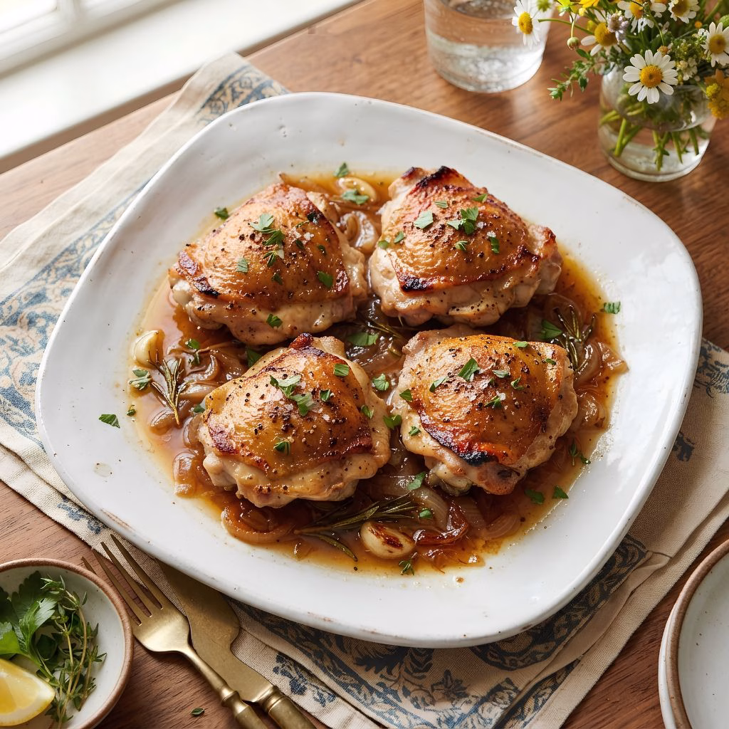Beer Braised Chicken Recipe
