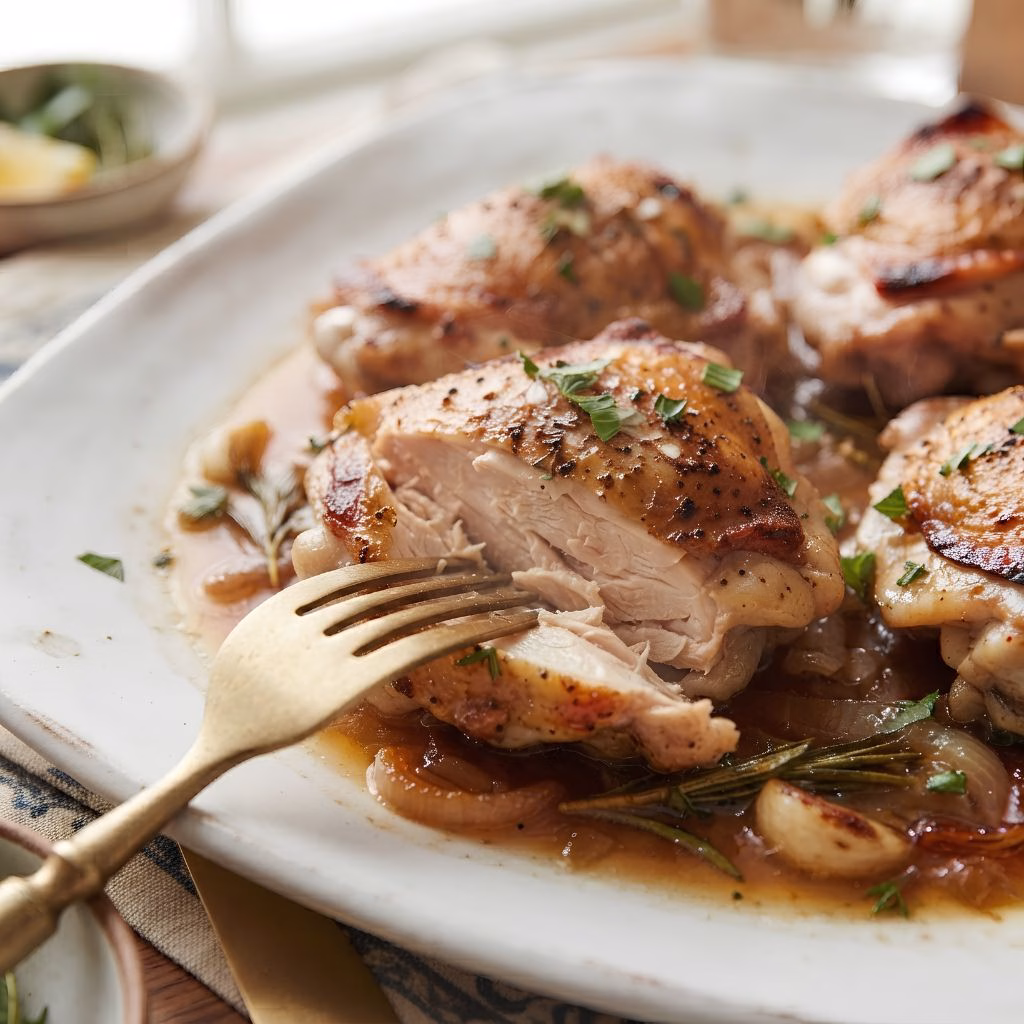 Beer Braised Chicken Recipe