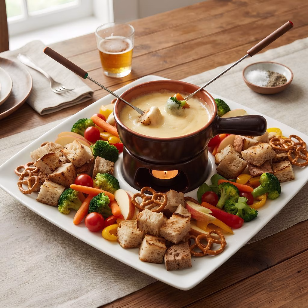 Beer Cheese Fondue Recipe