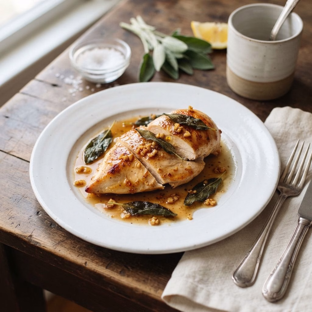 Brown Butter Sage Chicken Recipe