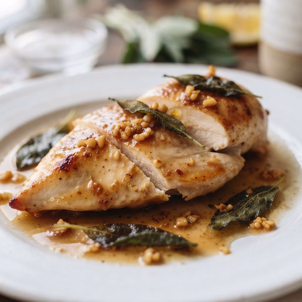 Brown Butter Sage Chicken Recipe