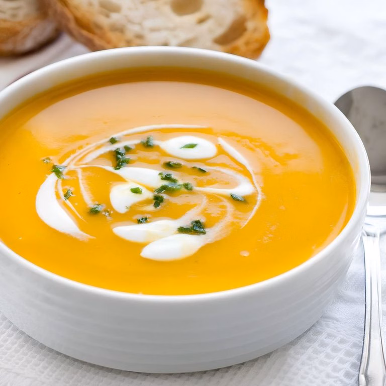 Butternut Squash Apple Soup Recipe