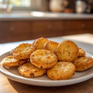 Buttery Cheese Crackers Recipe