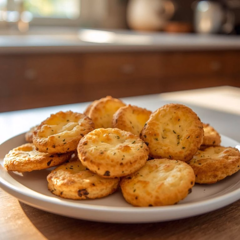 Buttery Cheese Crackers Recipe