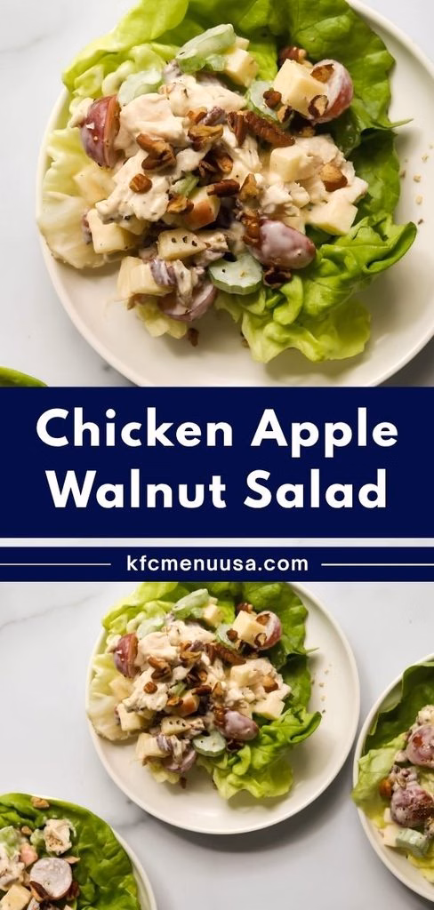 Chicken Apple Walnut Salad Recipe