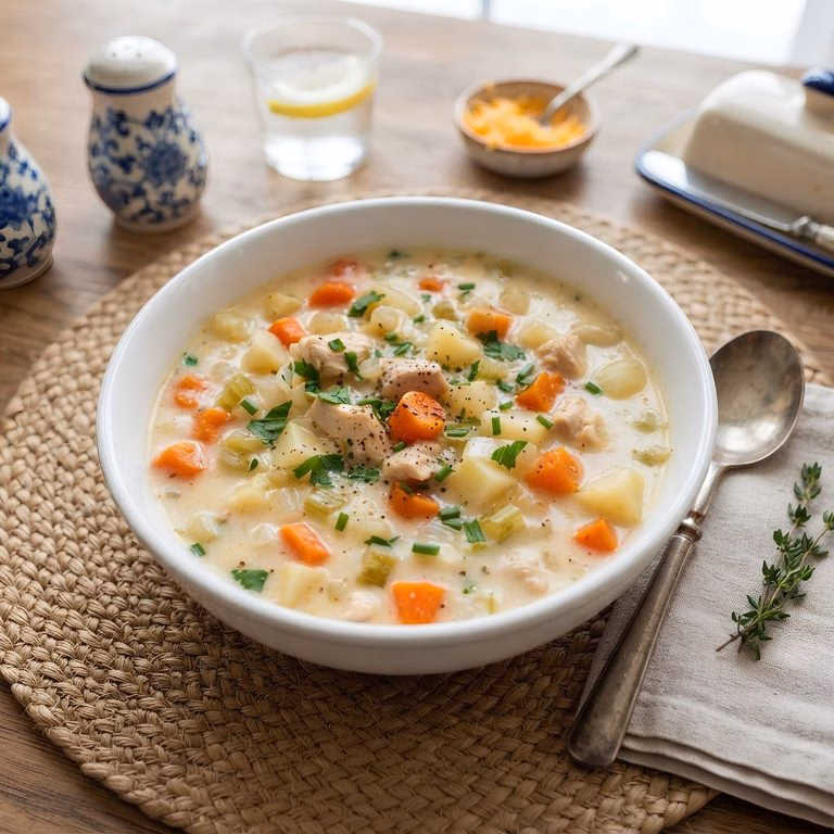 Chicken Cheddar Soup Recipe