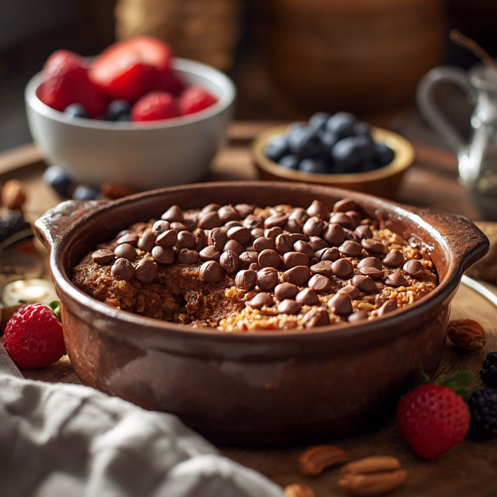 Chocolate Chip Baked Oatmeal Recipe