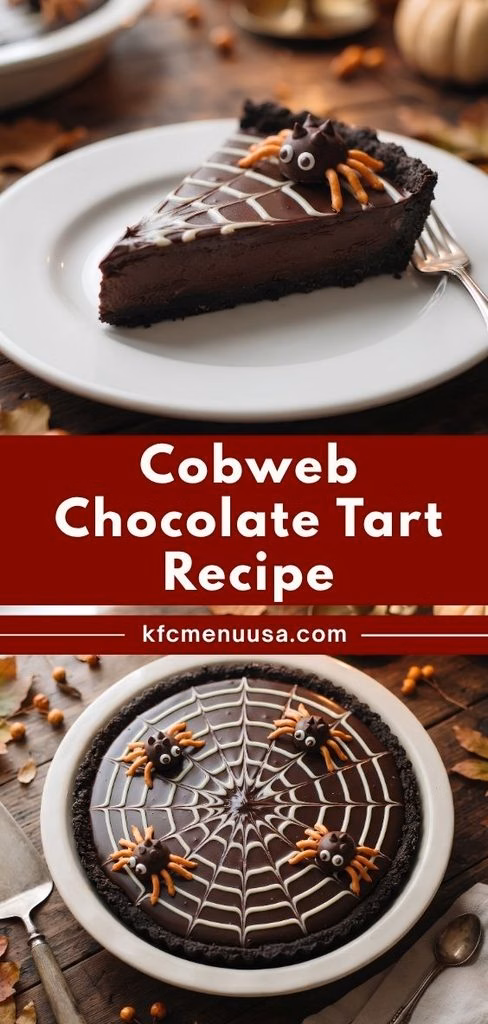Cobweb Chocolate Tart Recipe