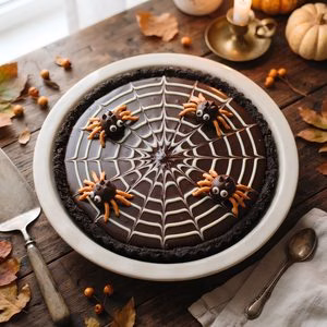 Cobweb Chocolate Tart Recipe