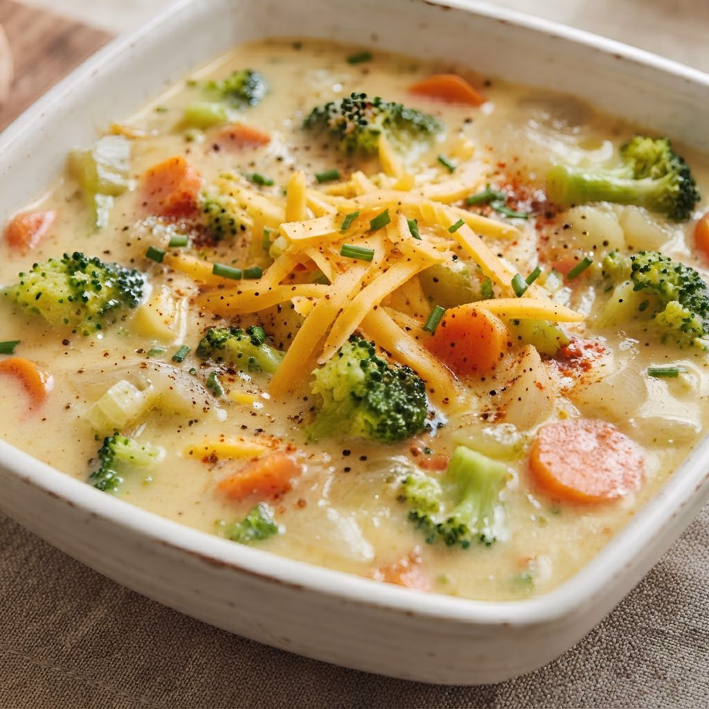 Copycat Panera Broccoli Cheddar Soup Recipe
