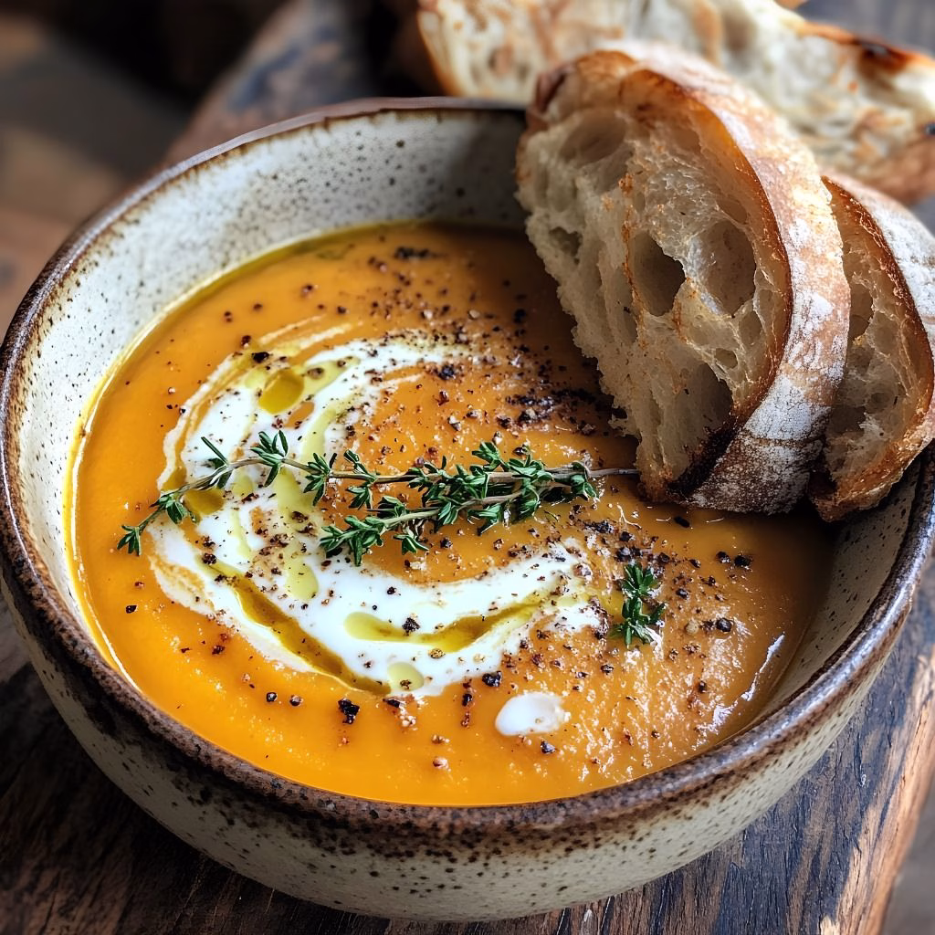Creamy Pumpkin Soup Recipe