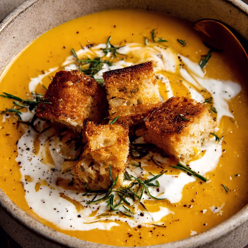 Creamy Pumpkin Soup Recipe