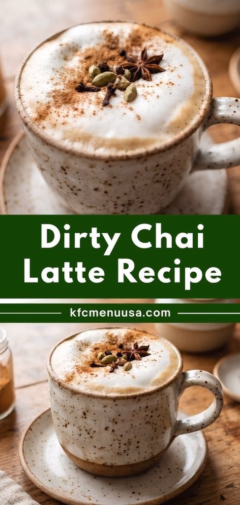 Dirty Chai Latte Recipe