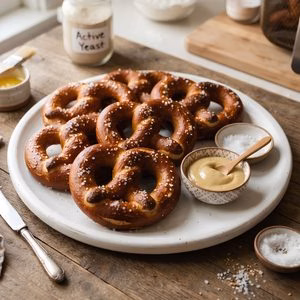 Easy Air Fryer Pretzels Recipe