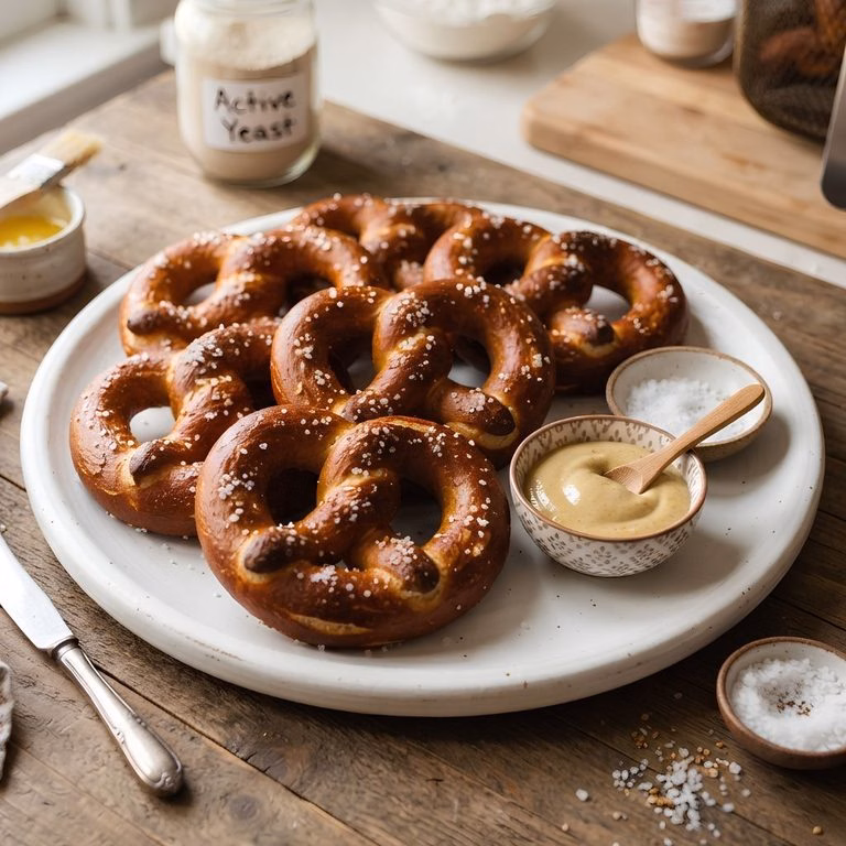 Easy Air Fryer Pretzels Recipe