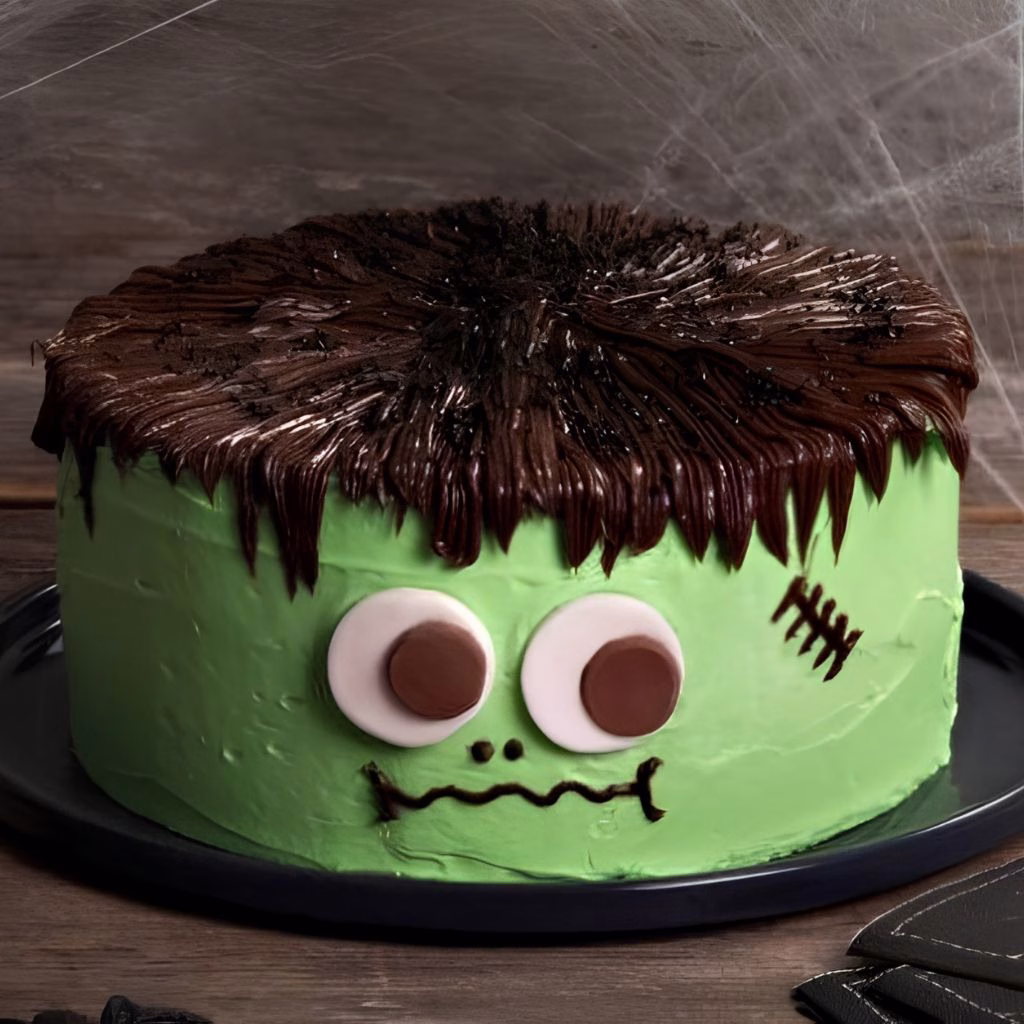Easy Frankenstein Cake Recipe