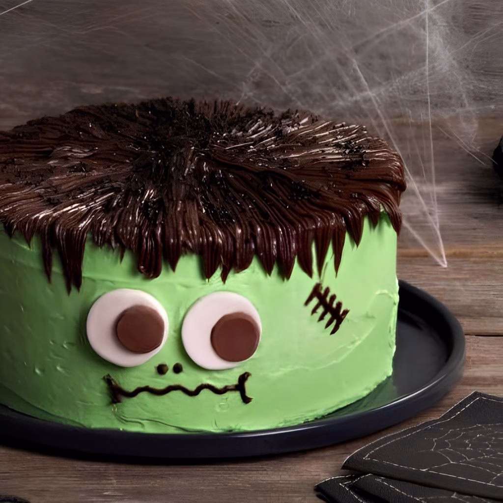 Easy Frankenstein Cake Recipe