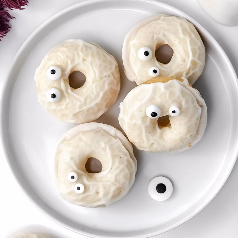 Easy Ghost Donut Recipe