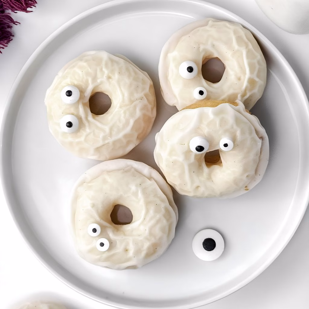 Easy Ghost Donut Recipe