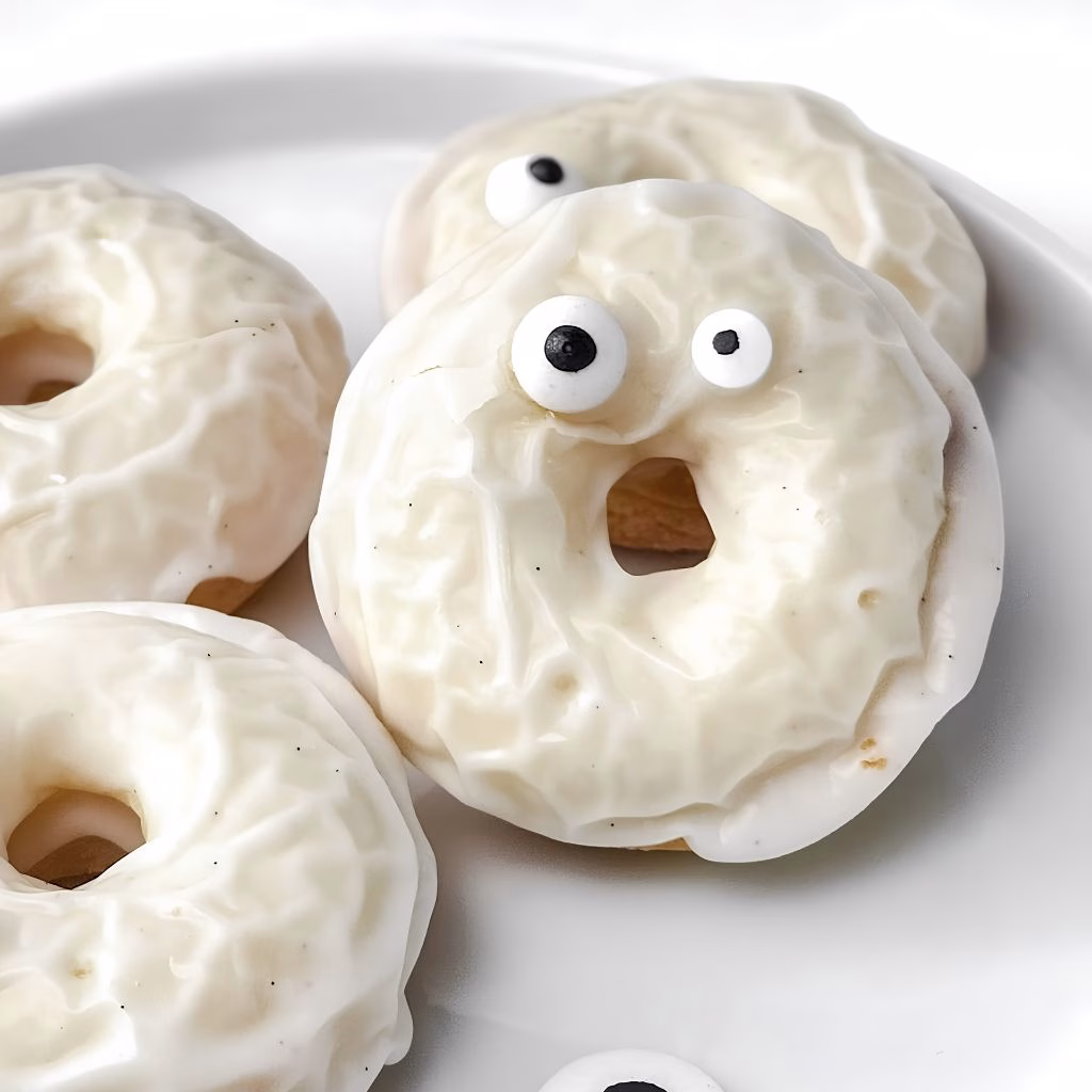 Easy Ghost Donut Recipe