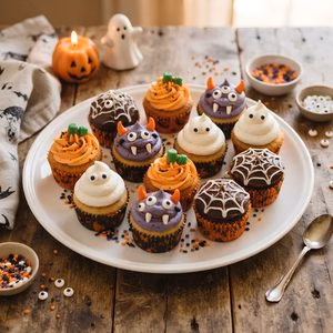 Easy Halloween Cupcake Recipe for Kids