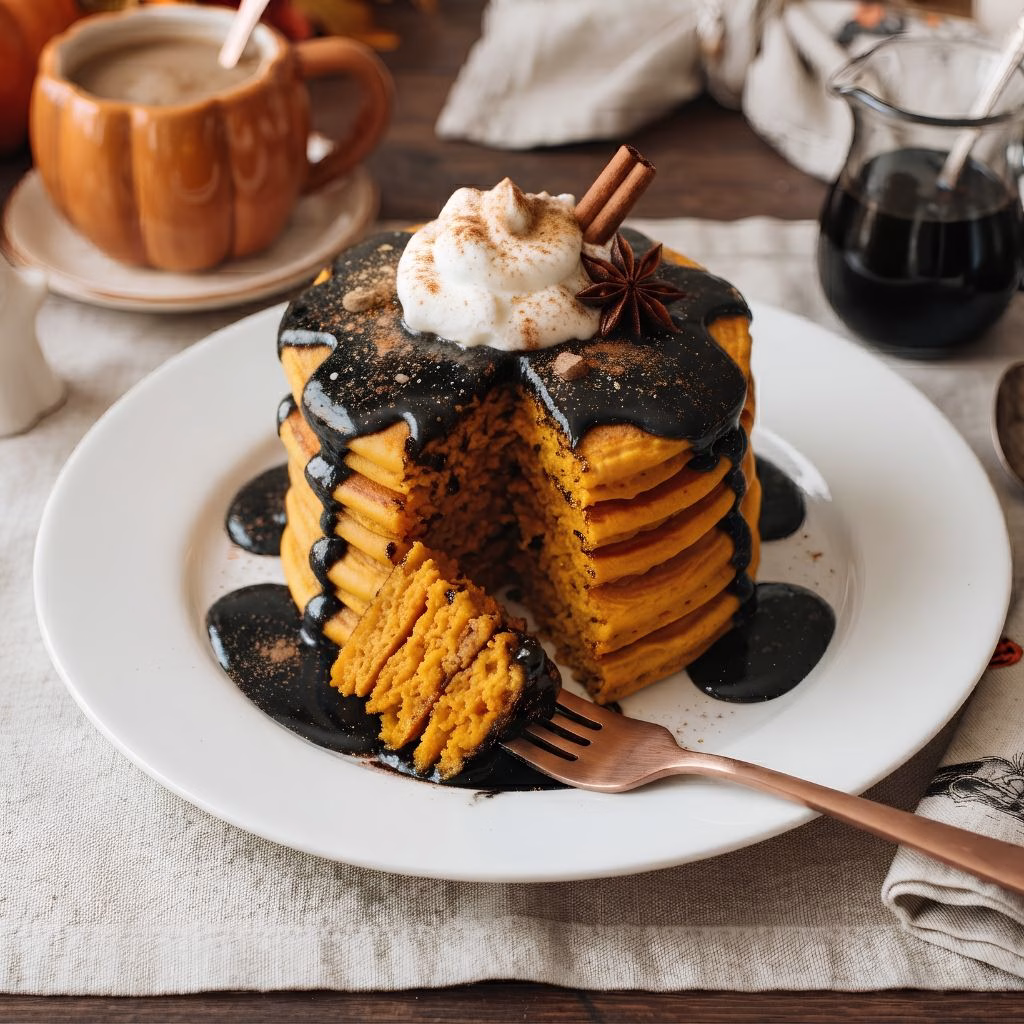 Easy Halloween Pancakes Recipe