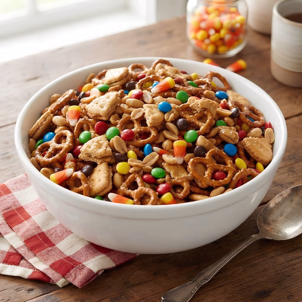 Easy Halloween Party Mix Recipe