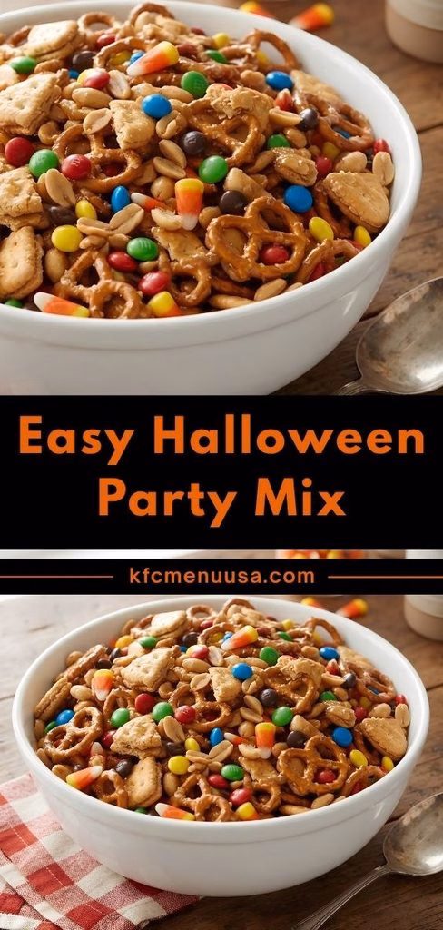 Easy Halloween Party Mix Recipe