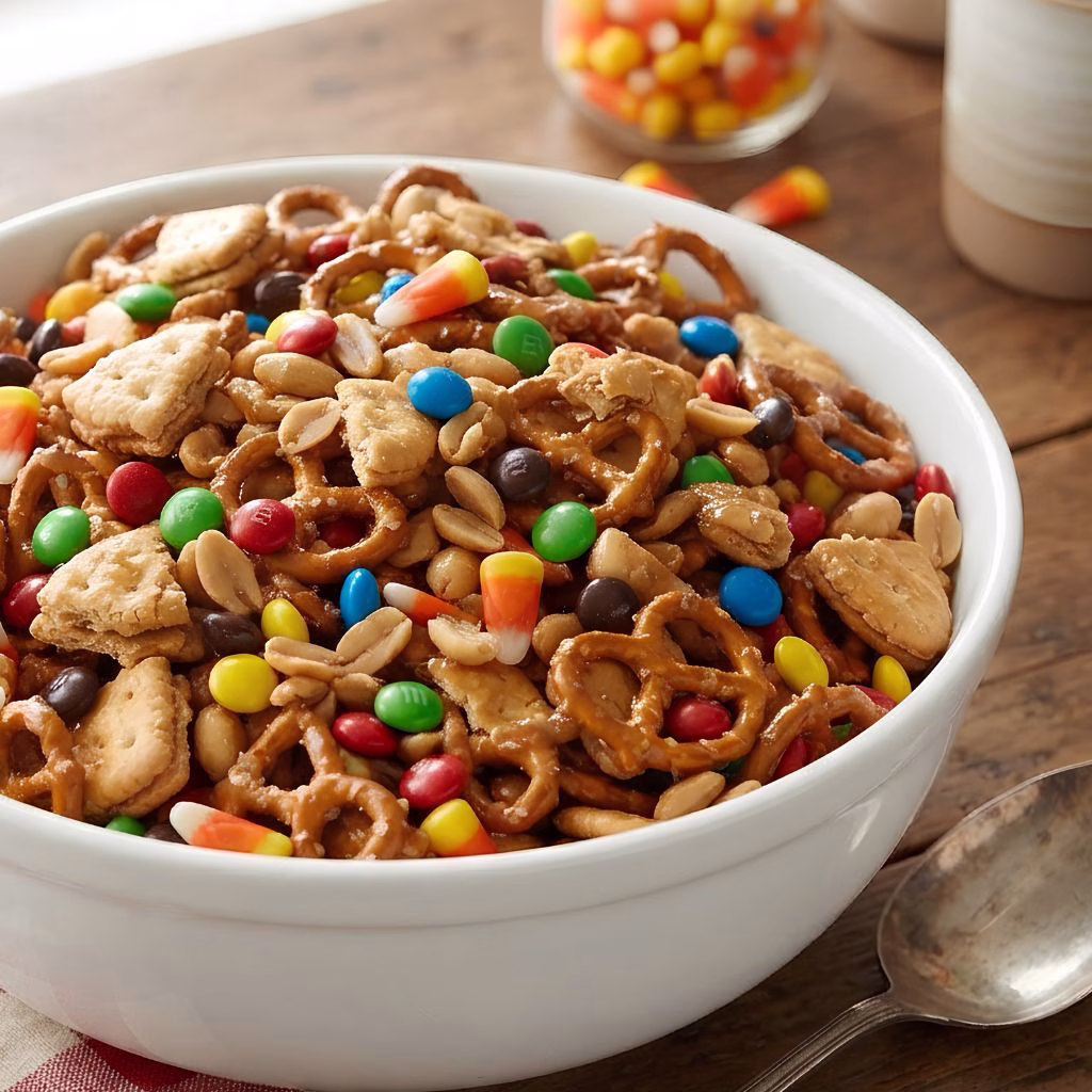 Easy Halloween Party Mix Recipe