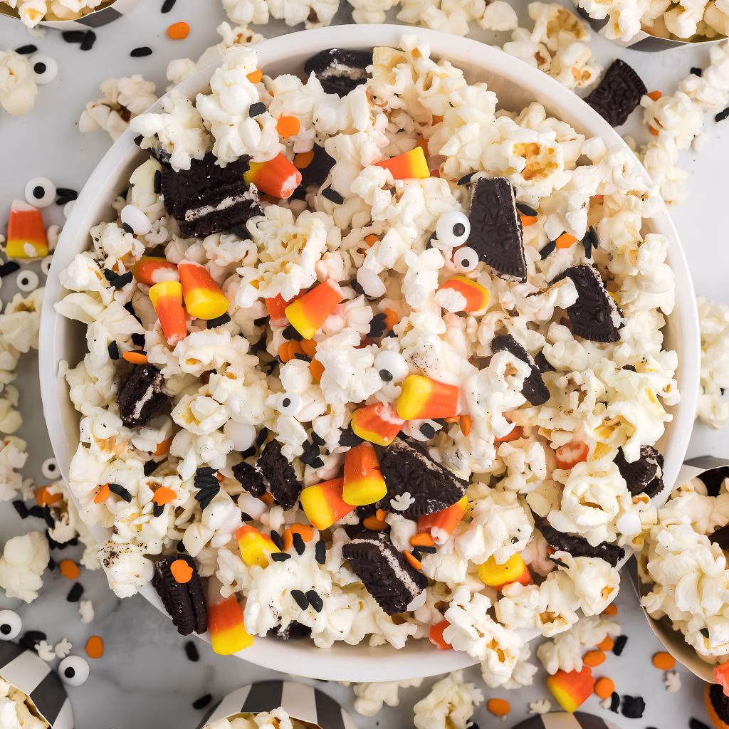Easy Halloween Popcorn Recipe