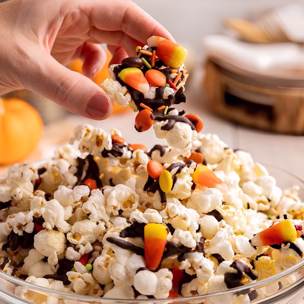 Easy Halloween Popcorn Recipe