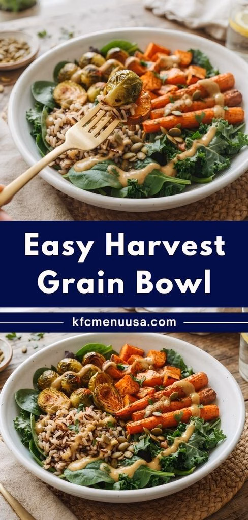 Easy Harvest Grain Bowl Recipe