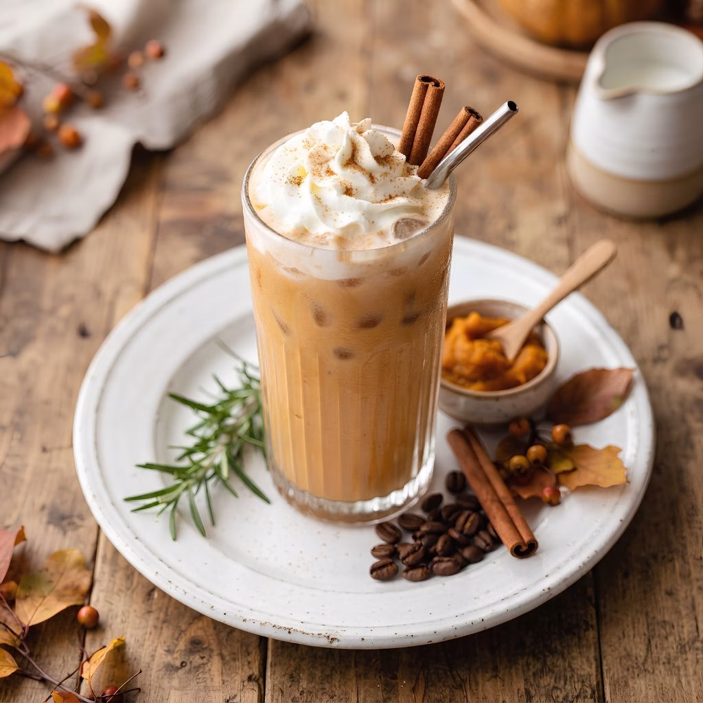 Easy Iced Pumpkin Latte Recipe