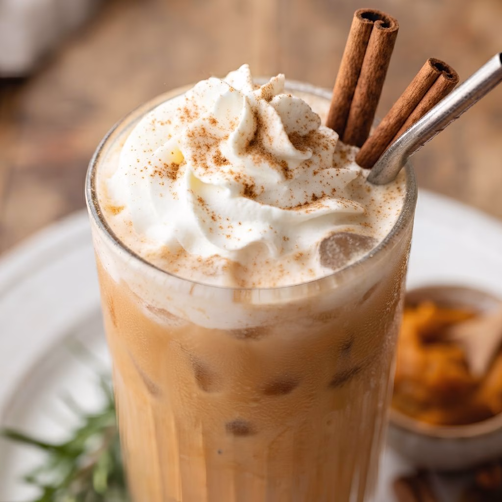 Easy Iced Pumpkin Latte Recipe