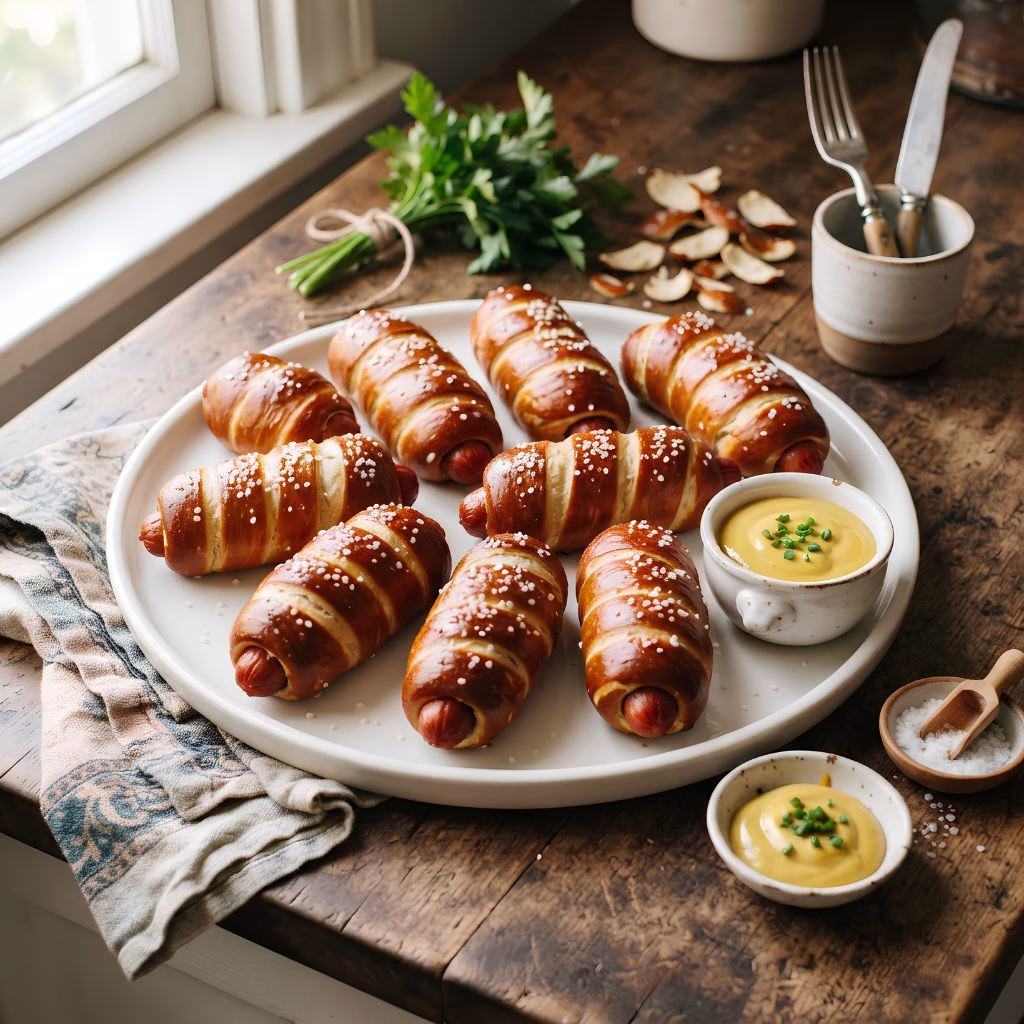 Easy Pretzel Dog Recipe