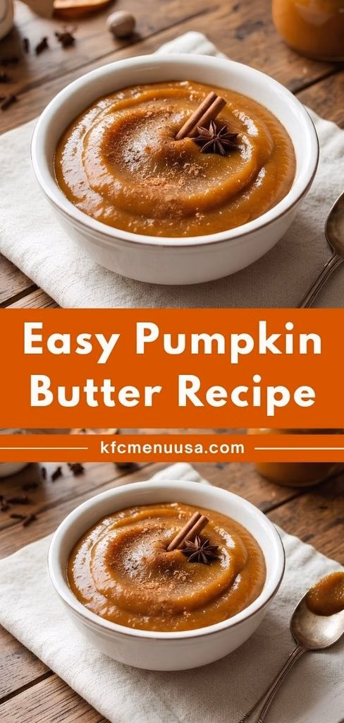 Easy Pumpkin Butter Recipe