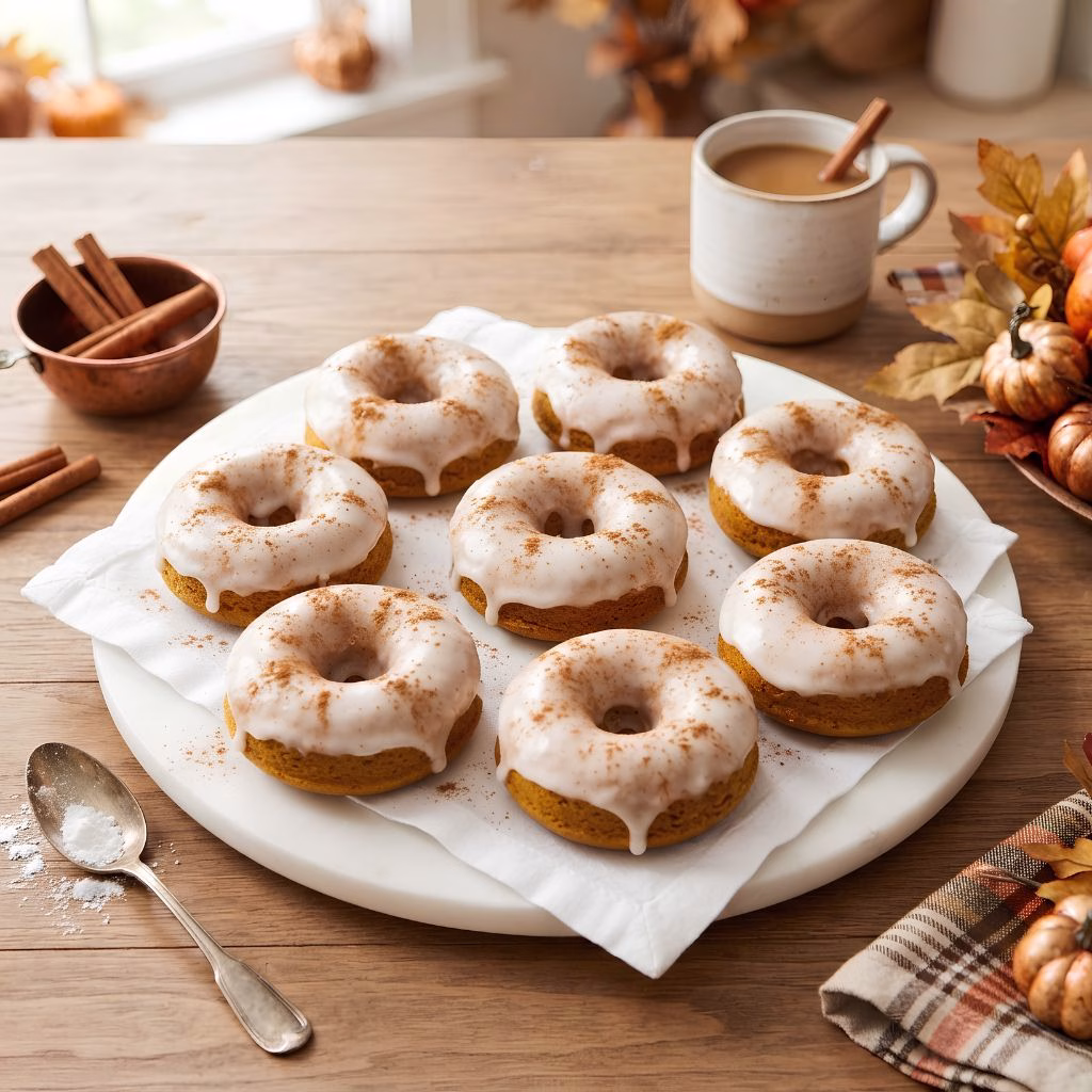 Easy Pumpkin Donuts Recipe